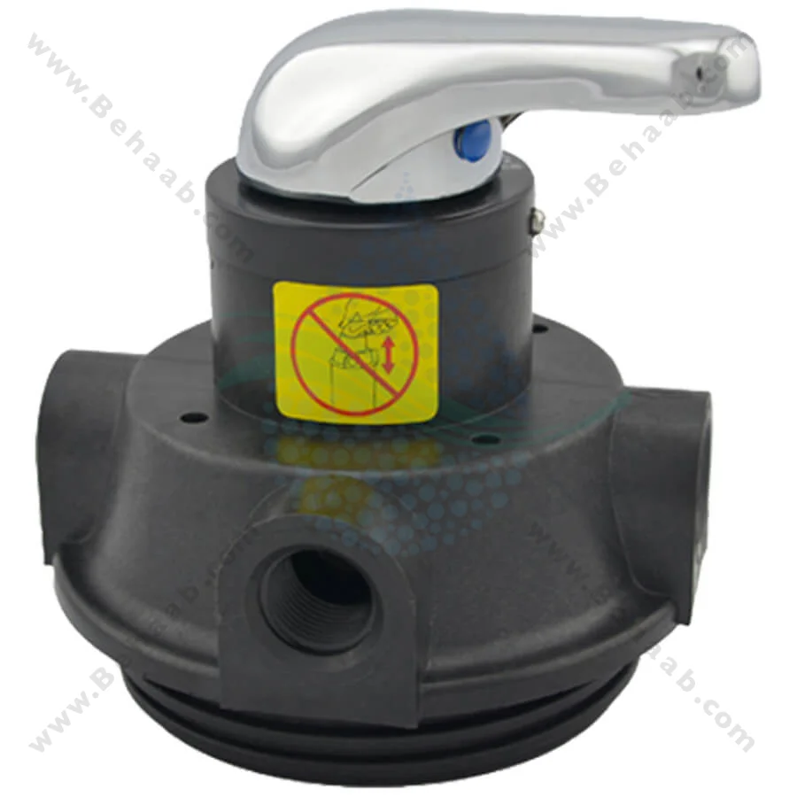 شیر دستی فیلتر FRP رانکسین مدل F56C - Runxin F56C Manual Multiport Filter Valve