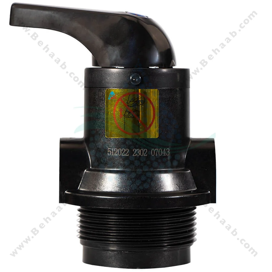 شیر دستی فیلتر FRP رانکسین مدل F56E2 - Runxin F56E2 Manual Multiport Filter Valve