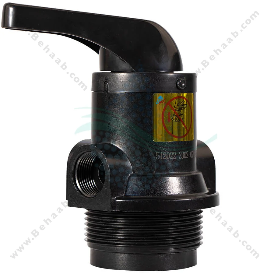 شیر دستی فیلتر FRP رانکسین مدل F56E2 - Runxin F56E2 Manual Multiport Filter Valve