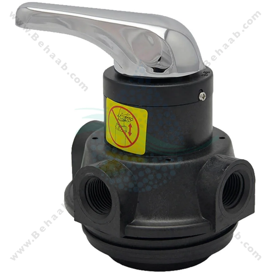 شیر دستی فیلتر FRP رانکسین مدل F56B - Runxin F56B Manual Multiport Filter Valve