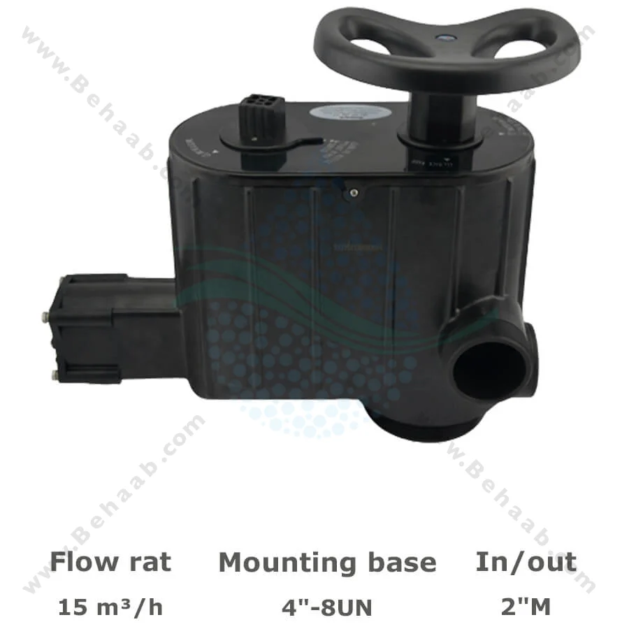 شیر دستی فیلتر FRP رانکسین مدل F77BS - Runxin F77BS Manual Multiport Filter Valve