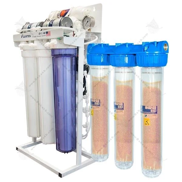 تصفیه آب آزمایشگاهی فلکستک اورجینال 200 گالنی - Laboratory water treatment system Fluxtek 200 G