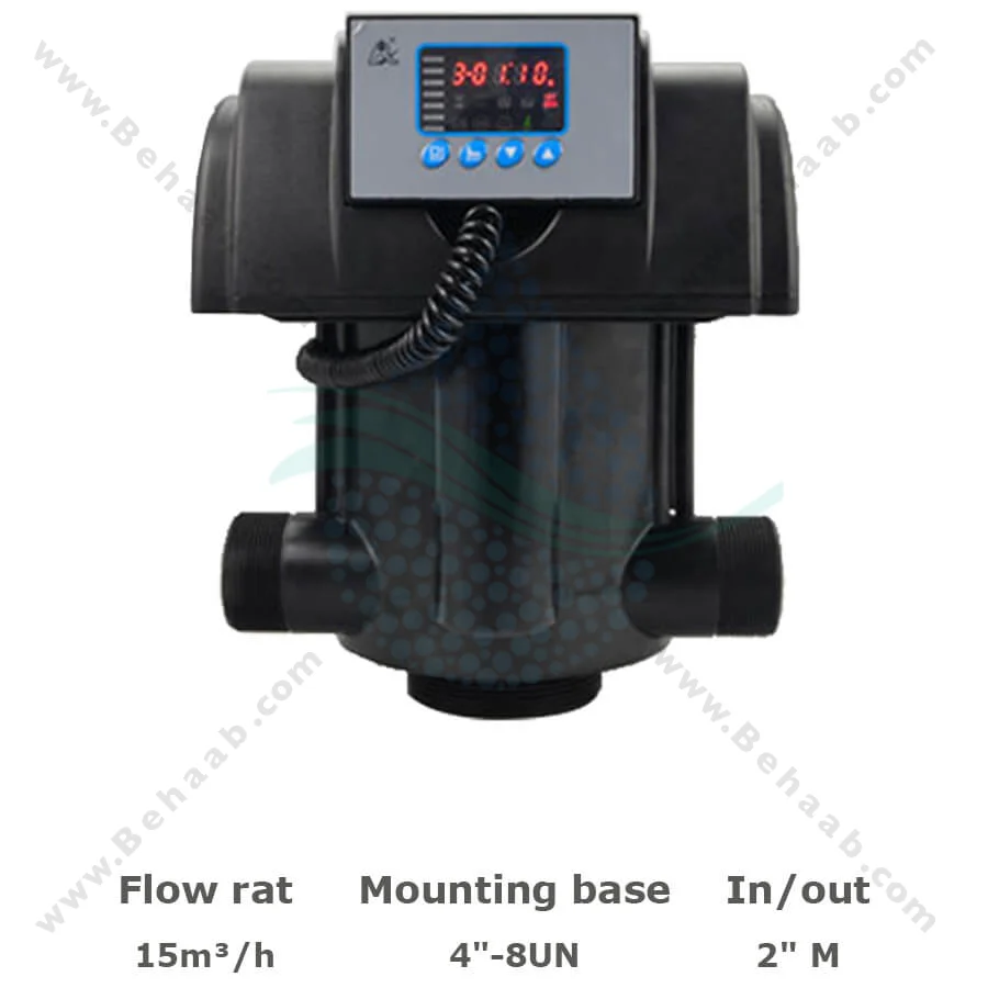 شیر اتوماتیک فیلتر FRP رانکسین مدل F99B1 - Runxin F99B1 Automatic Multiport Filter Valve