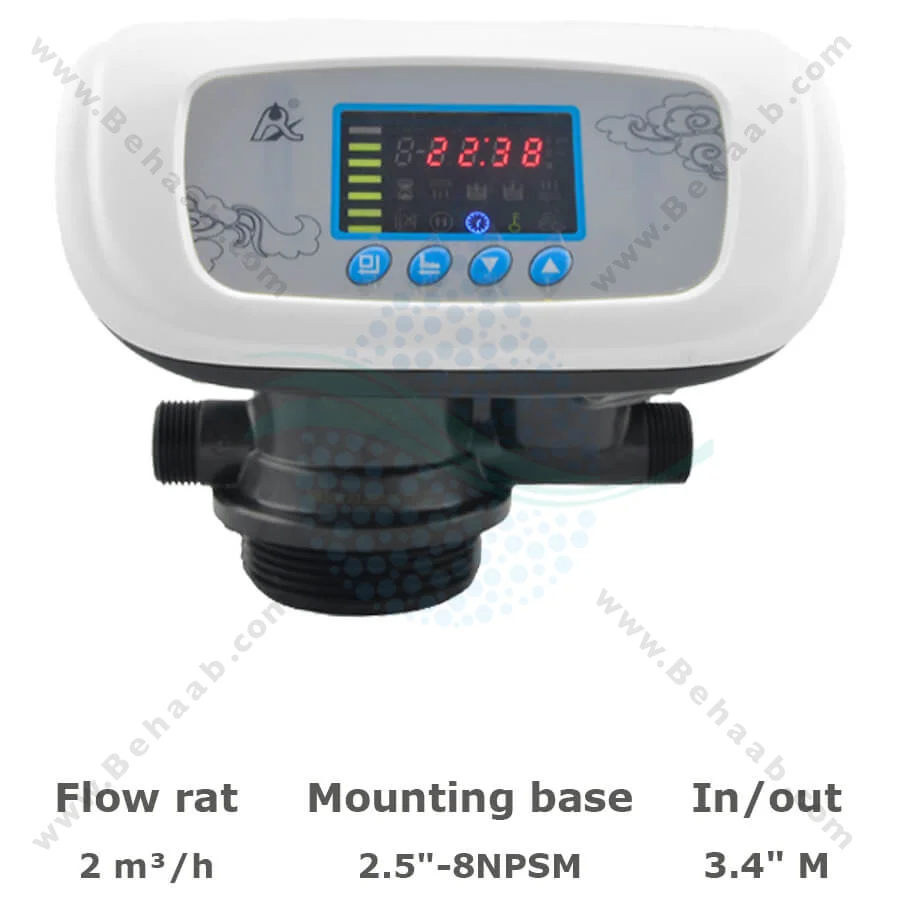 شیر اتوماتیک فیلتر FRP رانکسین مدل F71G1 - Runxin F71G1 Automatic Multiport Filter Valve