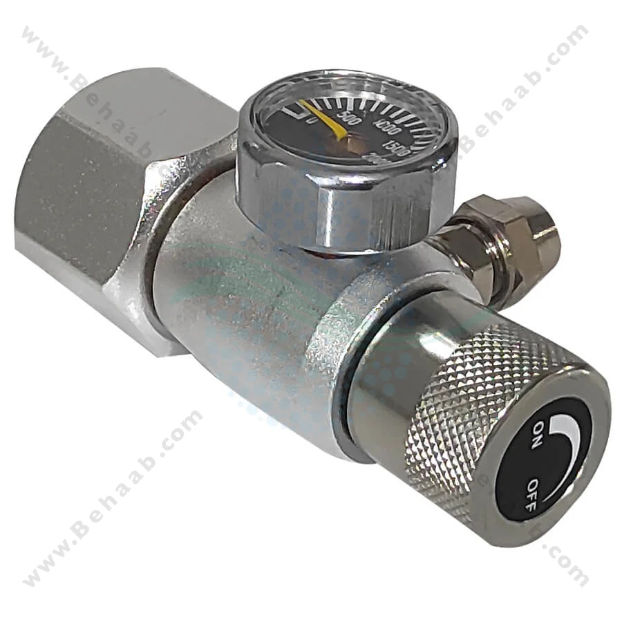 مانومتر و رگلاتور co2 مدل ST-05 پرفشنال - Professional Aquarium CO2 Regulator ST-05