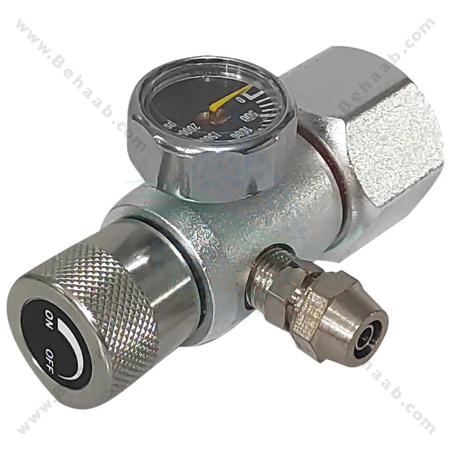 مانومتر و رگلاتور co2 مدل ST-05 پرفشنال - Professional Aquarium CO2 Regulator ST-05