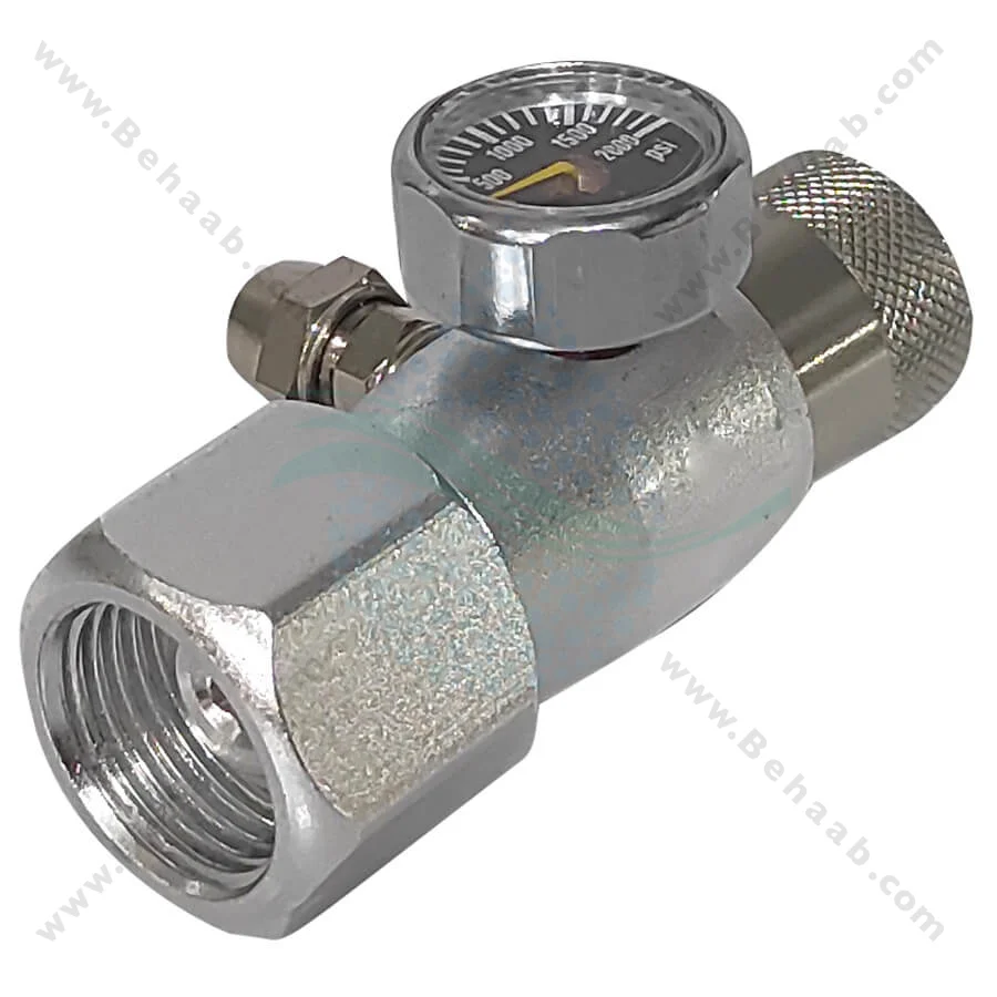 مانومتر و رگلاتور co2 مدل ST-05 پرفشنال - Professional Aquarium CO2 Regulator ST-05