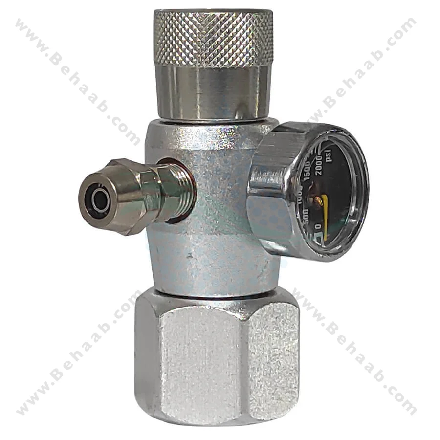 مانومتر و رگلاتور co2 مدل ST-05 پرفشنال - Professional Aquarium CO2 Regulator ST-05
