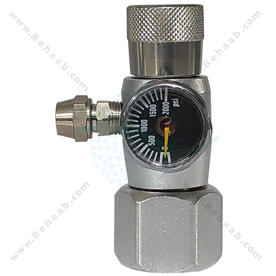 مانومتر و رگلاتور co2 مدل ST-05 پرفشنال - Professional Aquarium CO2 Regulator ST-05