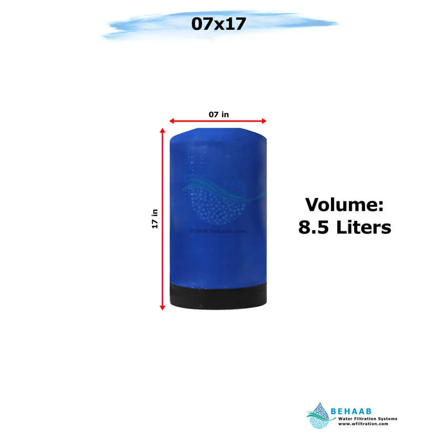 مخزن FRP هیدروتک سایز 7x17 - FRP Pressure Vessel Hydrotech 0717