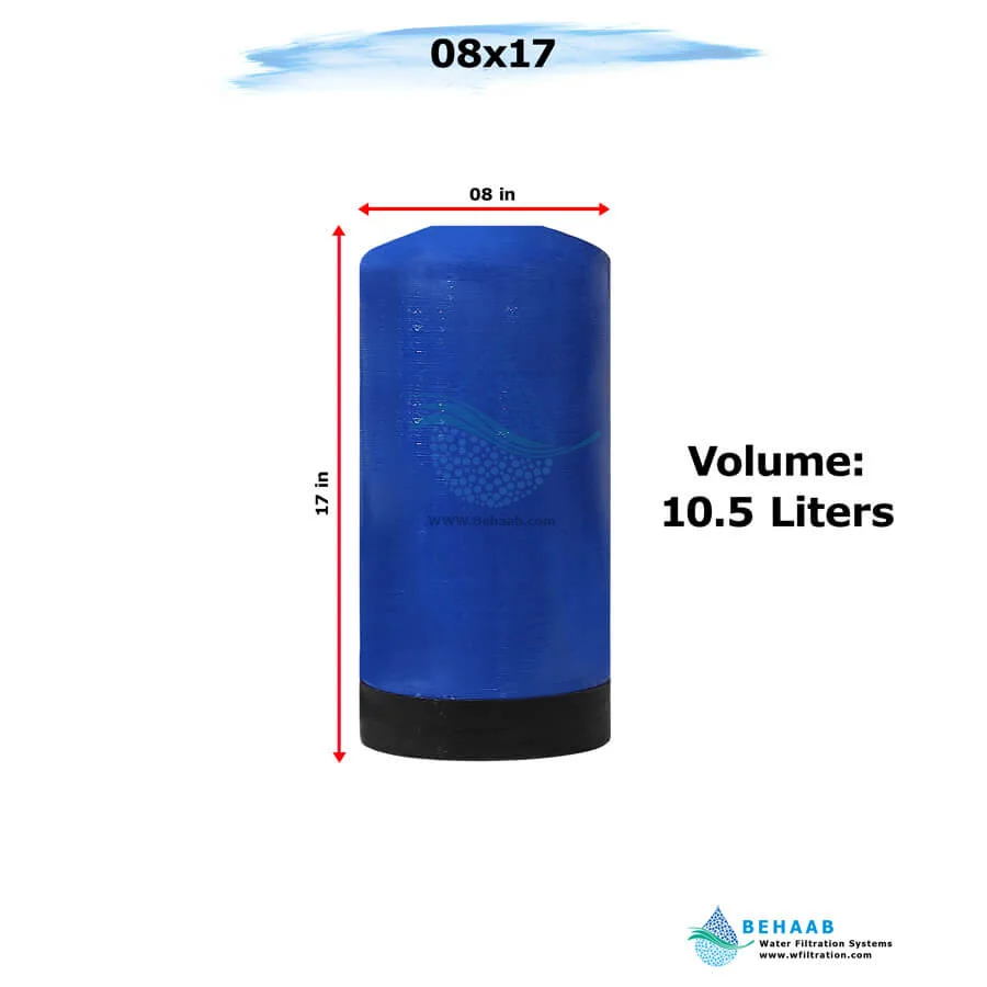 مخزن FRP هیدروتک سایز 8x17 - FRP Pressure Vessel Hydrotech 0817
