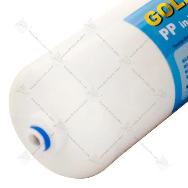 فیلتر اینلاین الیافی گلدن 5 میکرون - Sediment Polypropylene Inline Filter_Golden