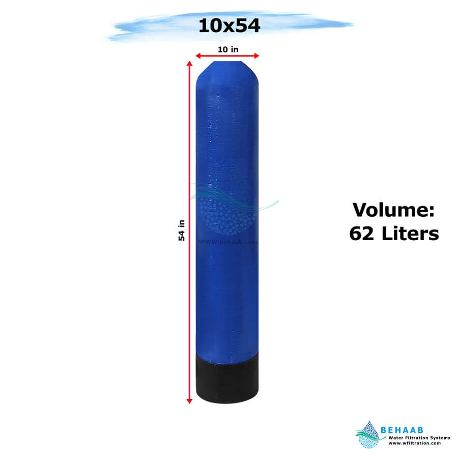مخزن FRP پنتیر سایز 54×10 - FRP Tank Pentair 1054