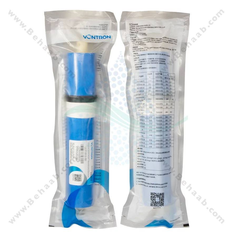 فیلتر ممبران ونترون 50 گالن مدل ULP1812-50 اورجینال - Ventron ULP1812-50 50 GPD Reverse Osmosis RO Membrane