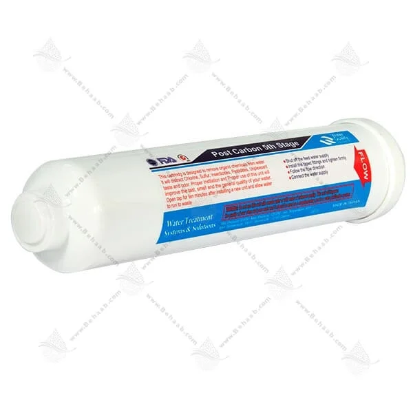 فیلتر پست کربن مدل WPC-01 - Post Activated Carbon PAC Water Filter Model WPC-01