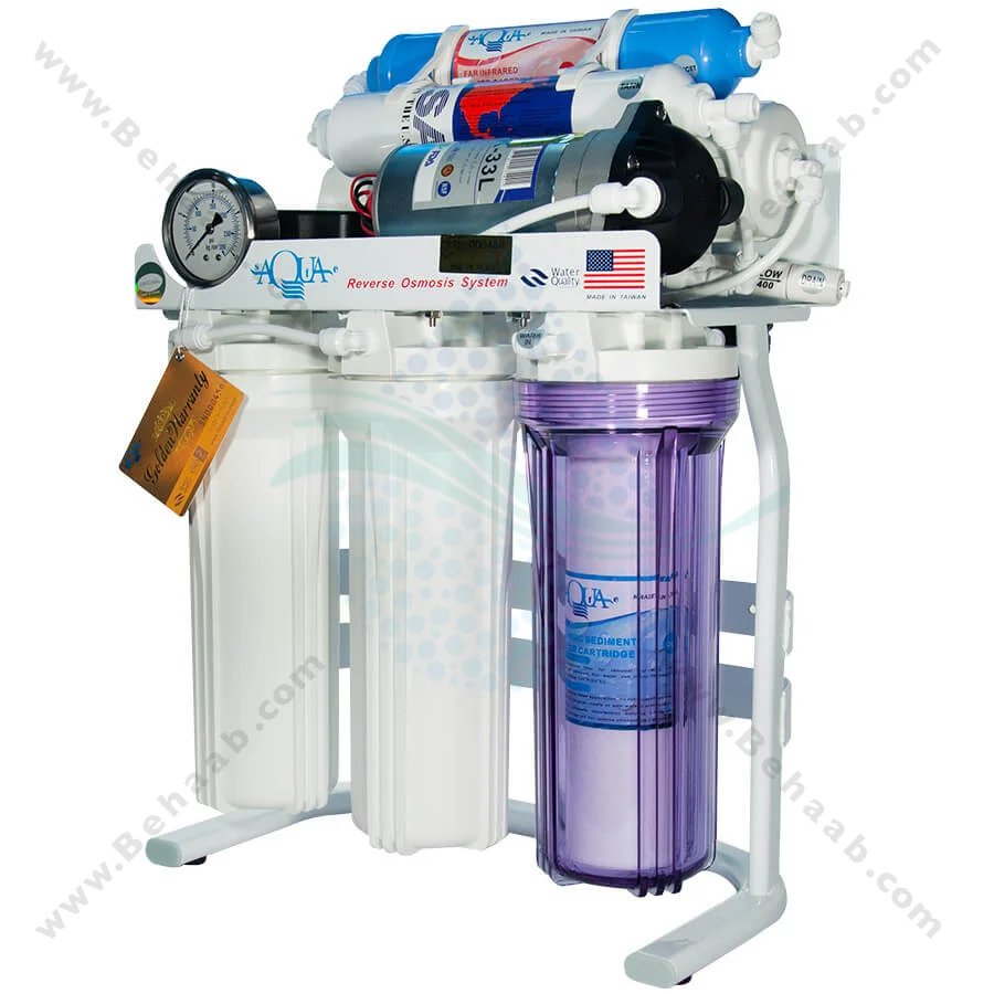 دستگاه تصفیه آب آکواسیف 6 مرحله - AquaSafe 6 Stage Reverse Osmosis Water Filtration System