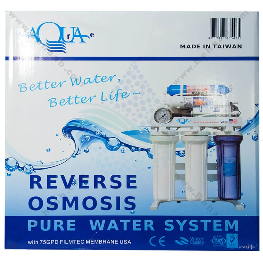 دستگاه تصفیه آب آکواسیف 6 مرحله - AquaSafe 6 Stage Reverse Osmosis Water Filtration System
