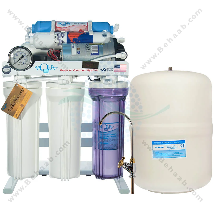 دستگاه تصفیه آب آکواسیف 6 مرحله - AquaSafe 6 Stage Reverse Osmosis Water Filtration System
