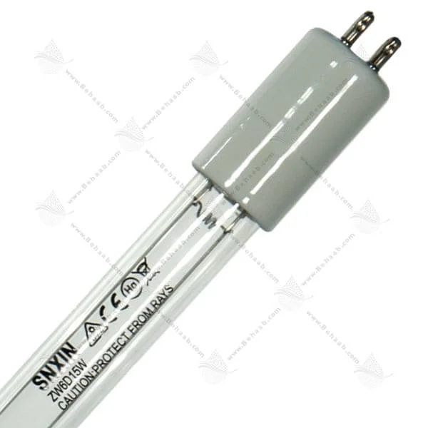 لامپ یووی تصفیه آب یک سر سوکت تایوان - Ultraviolet Filter Lamp UV