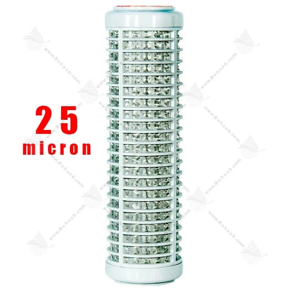 فیلتر توری استیل خانگی 25 میکرون سوفیلتر - 10 inch Net Filter Stainless Steel 25 micron Sou Filter
