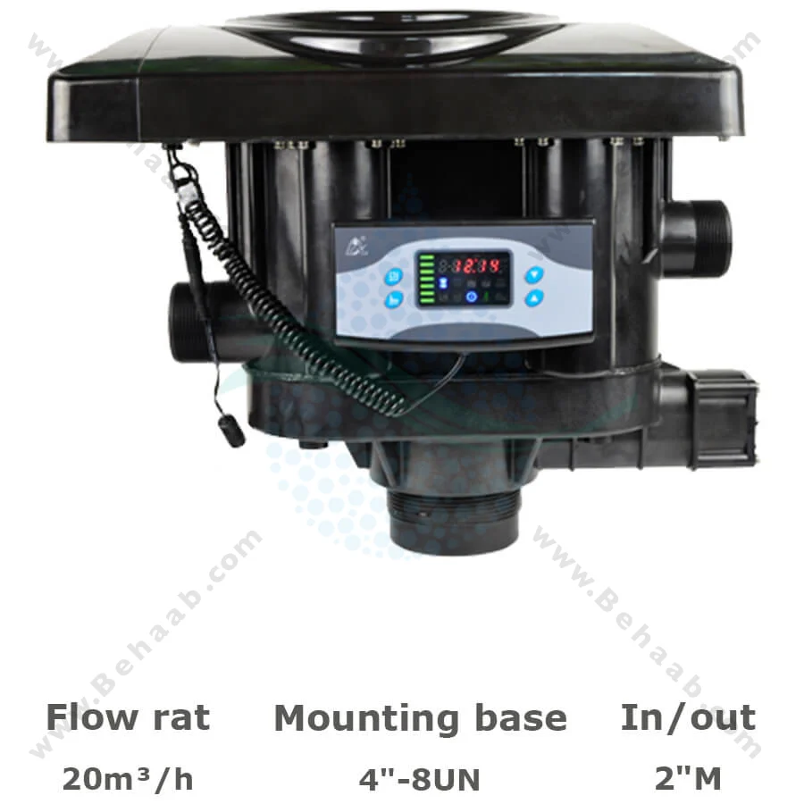 شیر اتوماتیک فیلتر FRP رانکسین مدل F111B3 - Runxin F111B3 Automatic Multiport Filter Valve