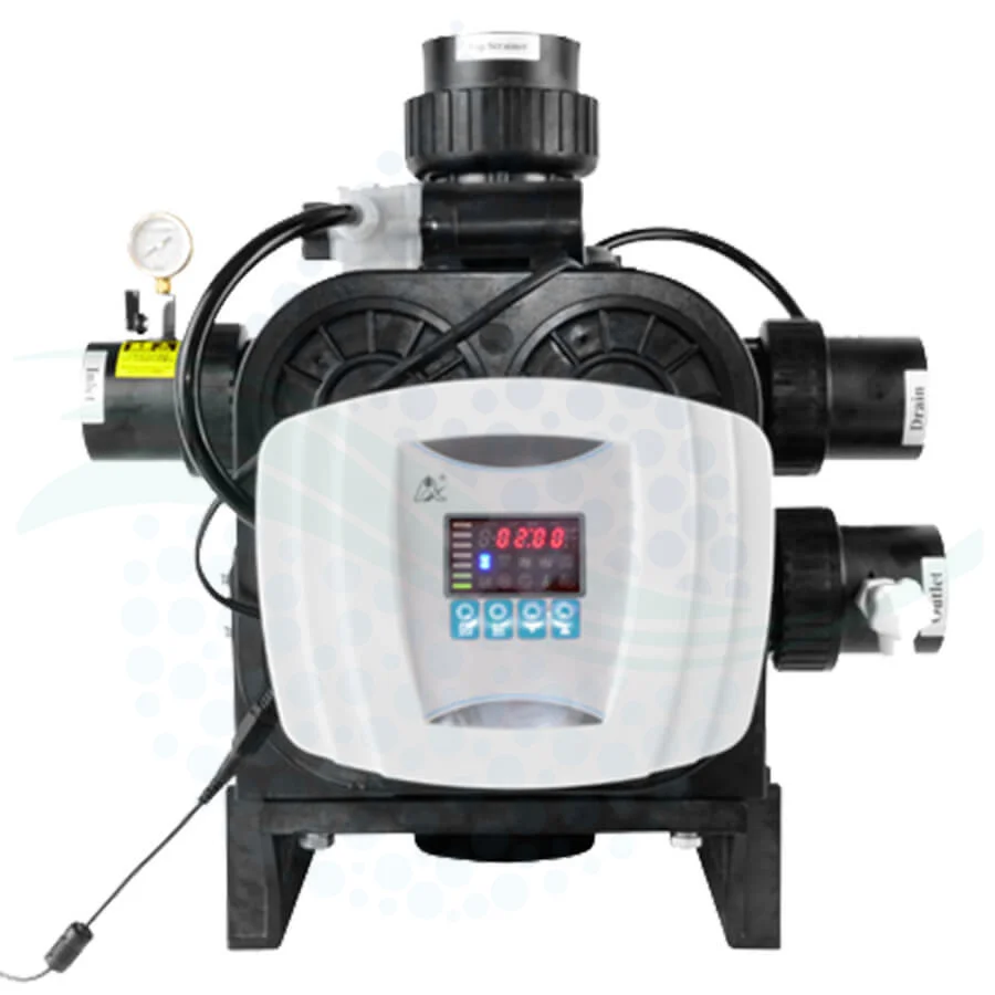 شیر اتوماتیک فیلتر FRP رانکسین مدل F112B1 - Runxin F112B1 Automatic Multiport Filter Valve
