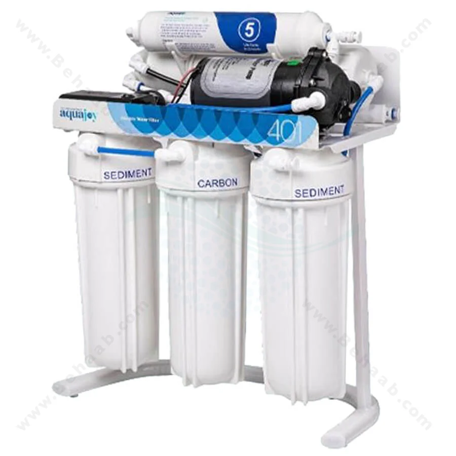 دستگاه تصفیه آب آکواجوی مدل 401 - Aquajoy 401 5 Stage Reverse Osmosis Water Purifier