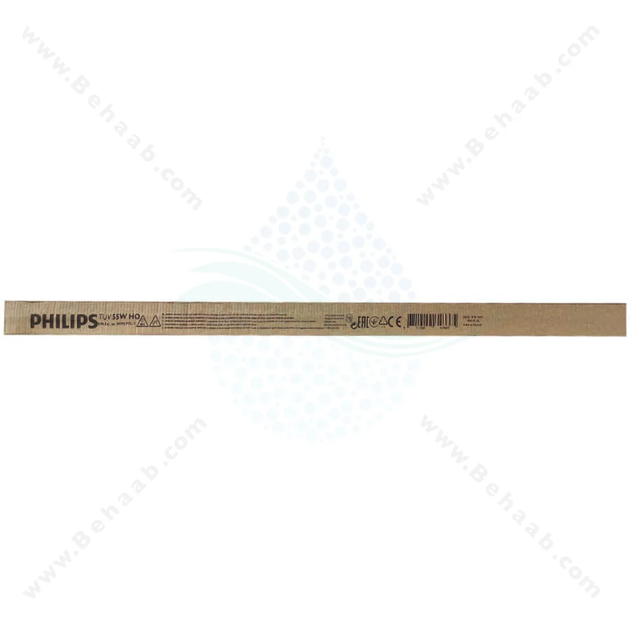 لامپ یو وی سی 55 وات فیلیپس - Philips TUV 55W HO G55 T8 Ultraviolet Lamp