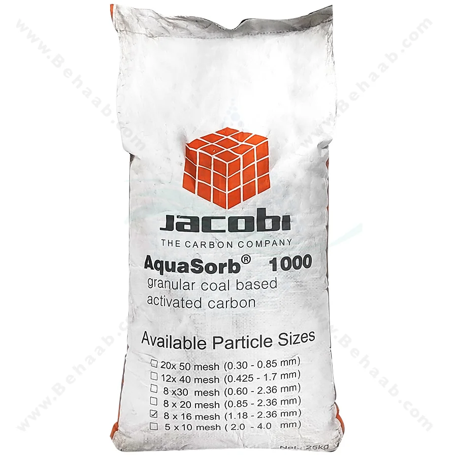 کربن اکتیو جاکوبی Jacobi مدل AquaSorb 1000 - Jacobi AquaSorb 1000 Granular Activated Carbon