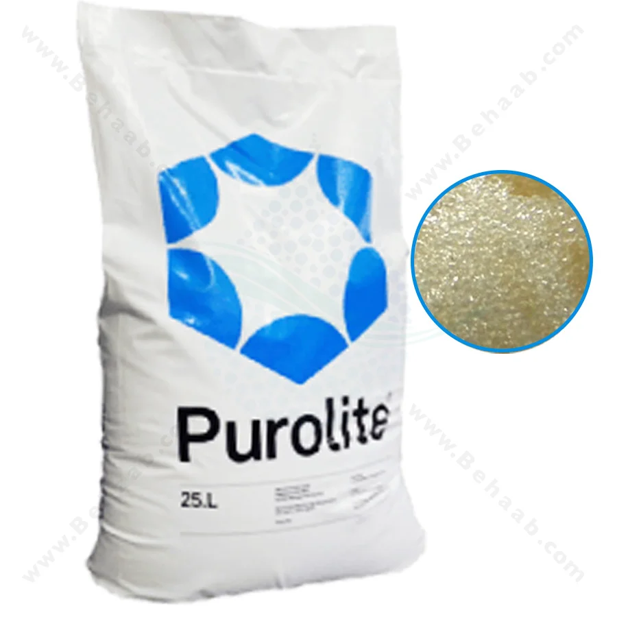 رزین آنیونی پرولایت PUROLITE مدل A400 - Purolite A400 Anion Water Softener Resin