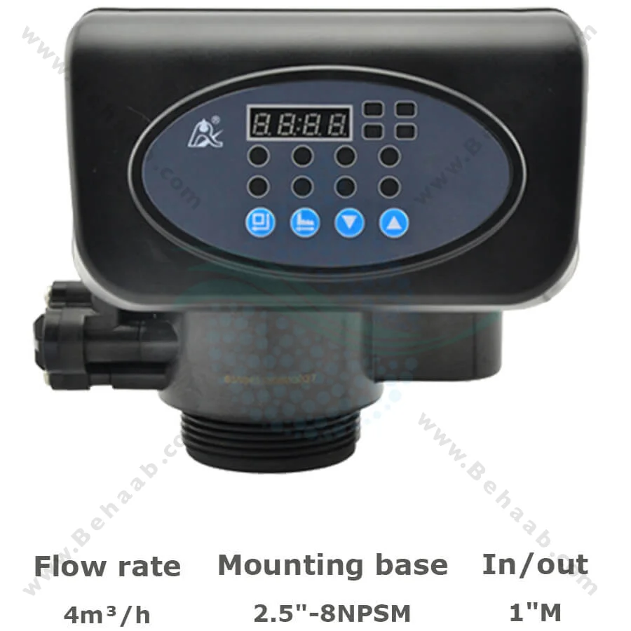 شیر اتوماتیک سختی گیر رزینی رانکسین مدل F63P1 - Runxin F63P1 Automatic Multiport Softener Valve