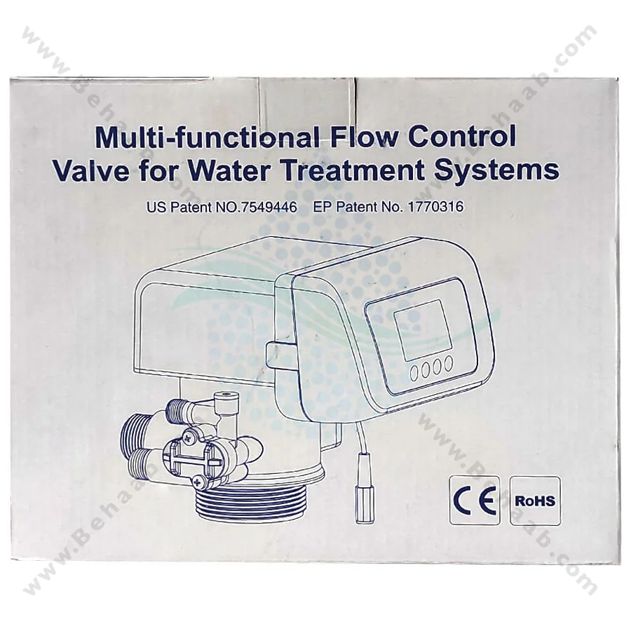 شیر اتوماتیک سختی گیر رزینی رانکسین مدل F63P1 - Runxin F63P1 Automatic Multiport Softener Valve