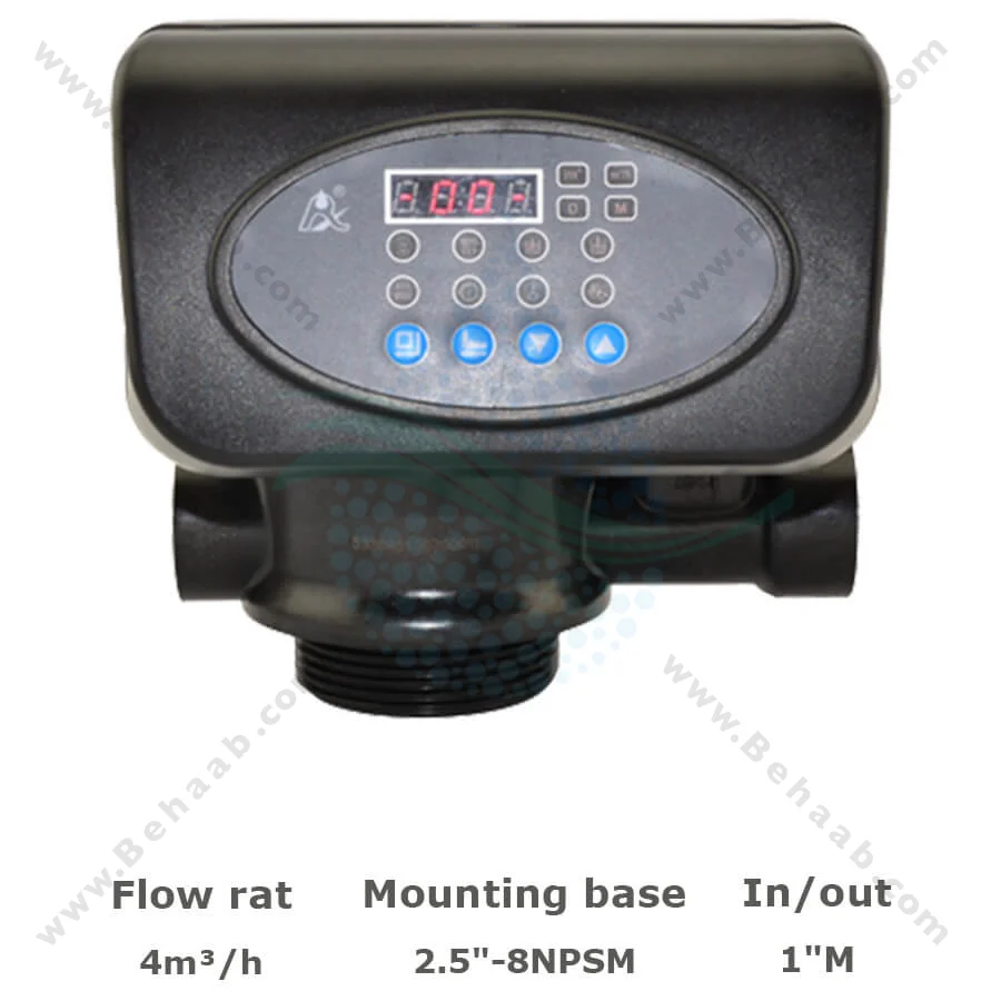 شیر اتوماتیک فیلتر FRP رانکسین مدل F67P1 - Runxin F67P1 Automatic Multiport Filter Valve