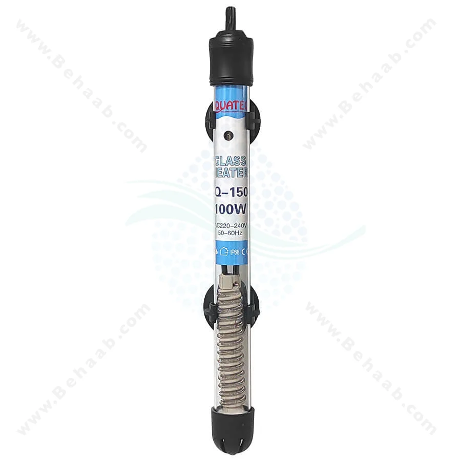 بخاری آکواریوم 100 وات آکواتک AQ-1500 - Aquarium Heater Aquatec AQ-1500-100W