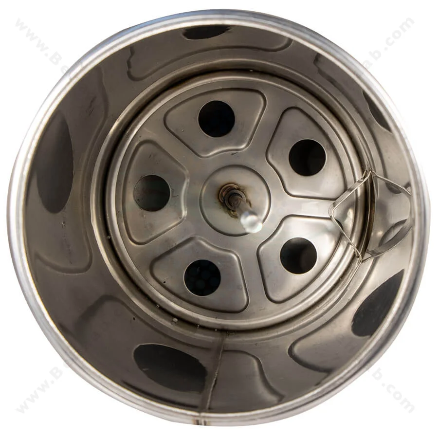 هوزینگ استیل 20 اینچ 5 المانه آکوا وین مدل VC-20-5 - AQUA WIN 5*20 Inch Multi Cartridge Stainless Steel Filter Housing