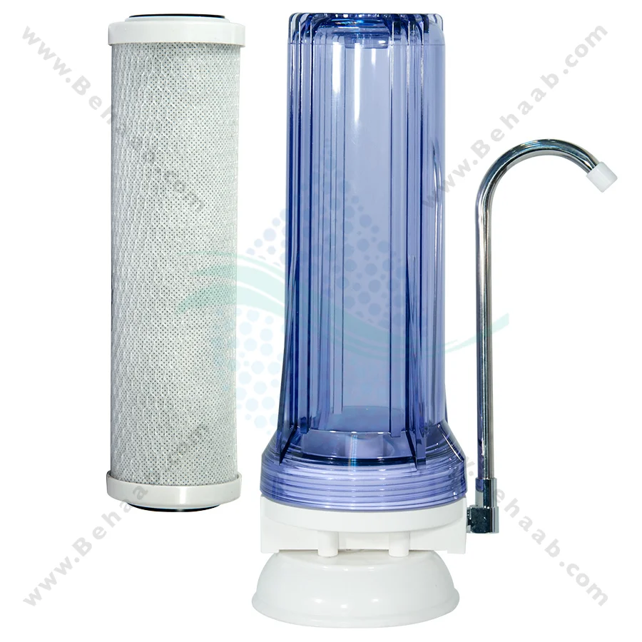 دستگاه تصفیه آب یک مرحله کربن جامد-روسینکی - 1Stage Water Purification with Carbon Block Cartridge