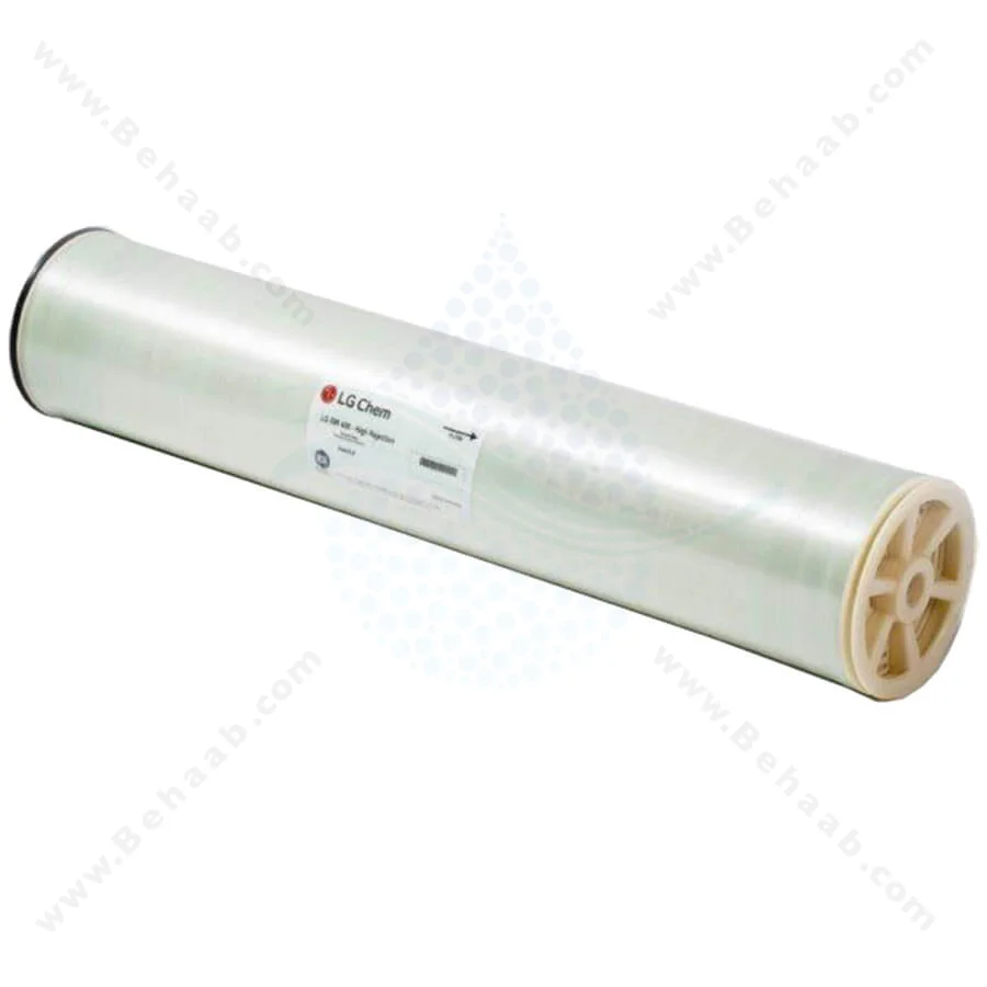 فیلتر ممبران دریایی 8 اینچ ال جی کم (LG Chem) مدل LG SW 400 R - 8inch LG Chem LG SW 400 R SeaWater RO Membrane