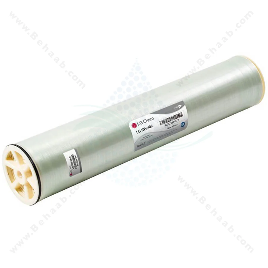فیلتر ممبران 8 اینچ ال جی کم (LG Chem) مدل LG BW 400 R - 8inch LG Chem LG BW 400 R Brackish RO Membrane