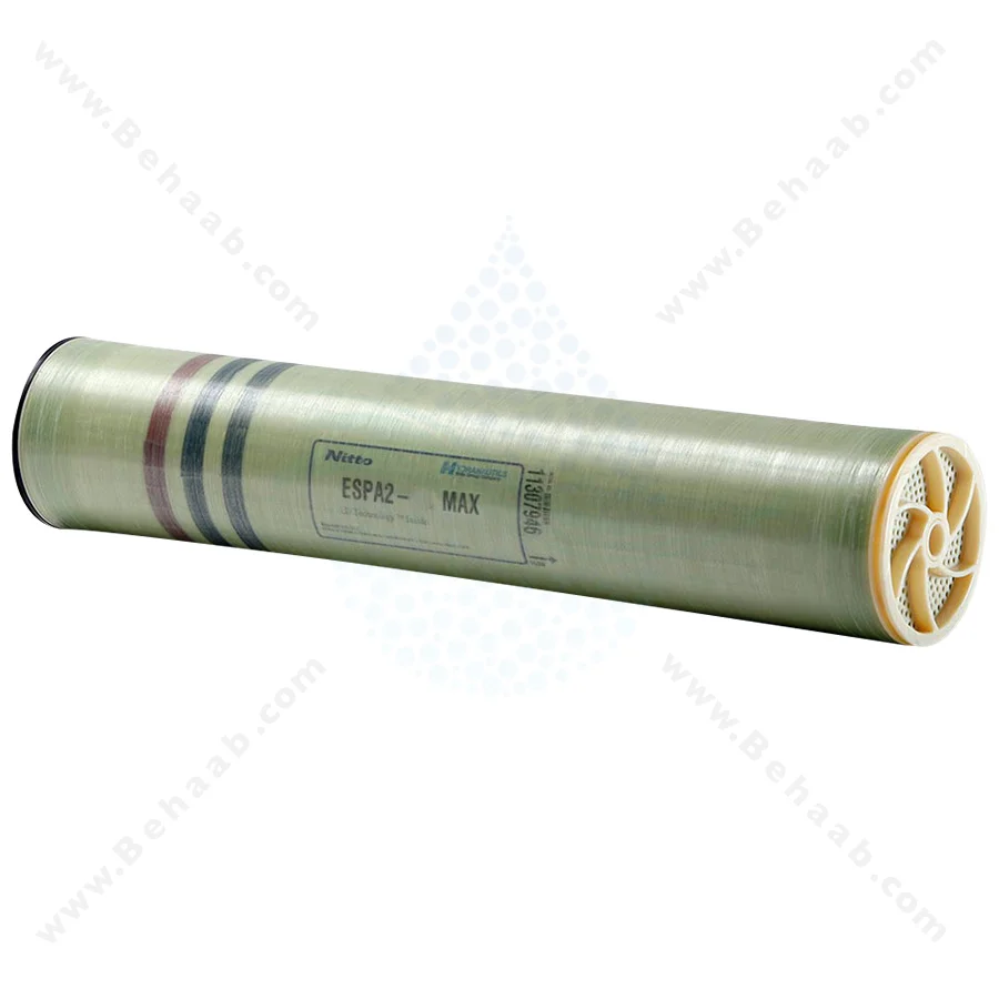 فیلتر ممبران 8 اینچ هایدروناتیک (Hydranautics) مدل ESPA2-MAX - 8inch Hydranautics ESPA2-MAX Brackish RO Membrane