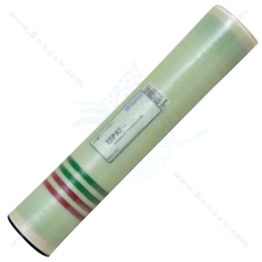 فیلتر ممبران 8 اینچ هایدروناتیک (Hydranautics) مدل ESPA2-MAX - 8inch Hydranautics ESPA2-MAX Brackish RO Membrane