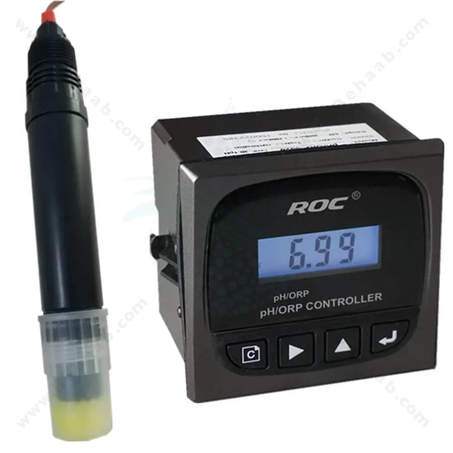 pH/ORP متر آنلاین تابلویی کریتک Createc مدل 5520 - Createc ROC PH/ORP-5520 Controller