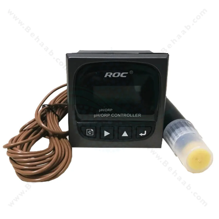 pH/ORP متر آنلاین تابلویی کریتک Createc مدل 5520 - Createc ROC PH/ORP-5520 Controller