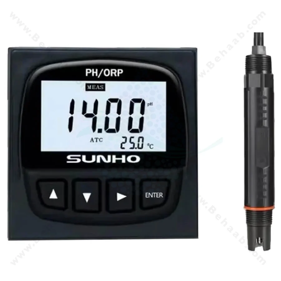 pH/ORP متر آنلاین تابلویی سانهو SUNHO مدل PC5750 - SUNHO PC5750 PH/ORP Controller