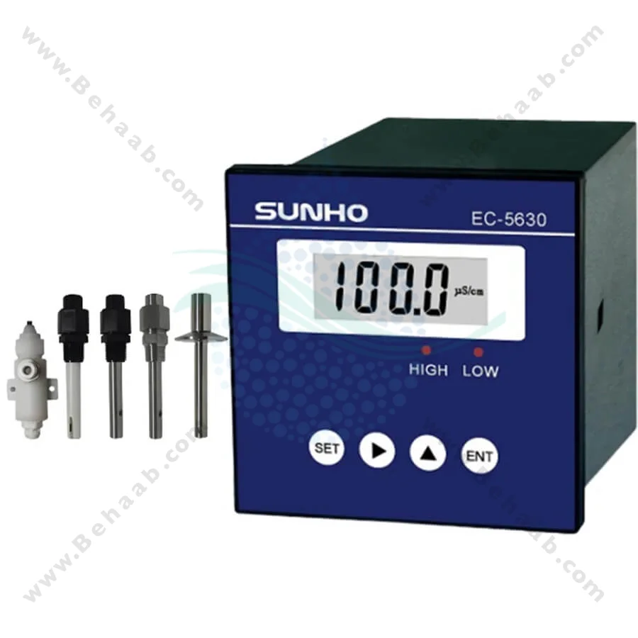 EC متر تابلویی آنلاین سانهو SUNHO مدل EC-5630 - SUNHO EC-5630 Conductivity Meter