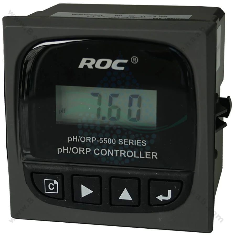 pH/ORP متر آنلاین تابلویی کریتک Createc مدل 5500 - Createc ROC PH/ORP-5500 Controller