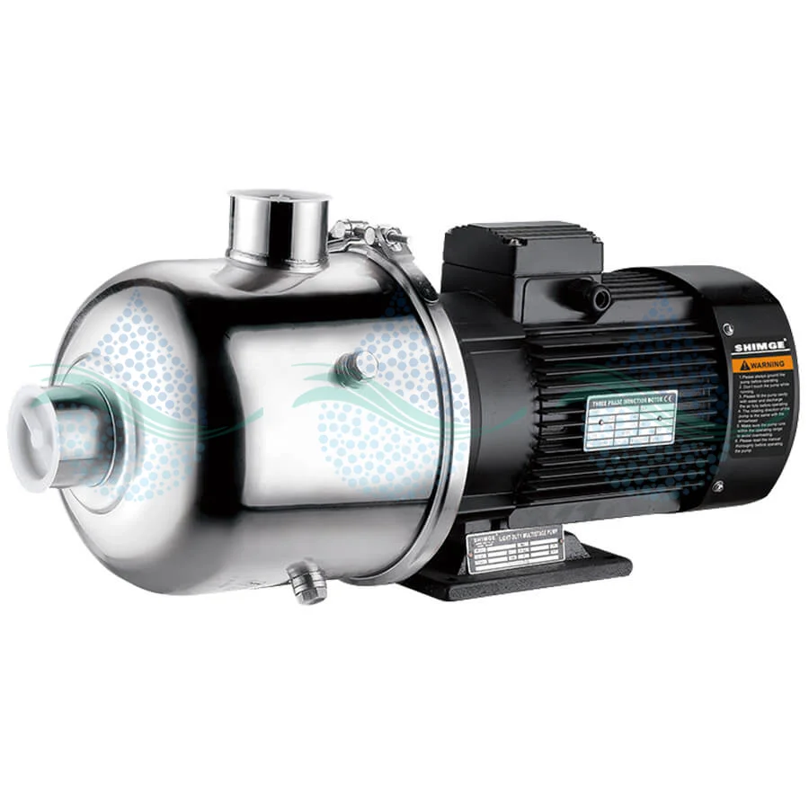 پمپ طبقاتی افقی شیمجه مدل BW 4-4 - Shimge Horizontal Multi-Stage Centrifugal Pump BW 4-4