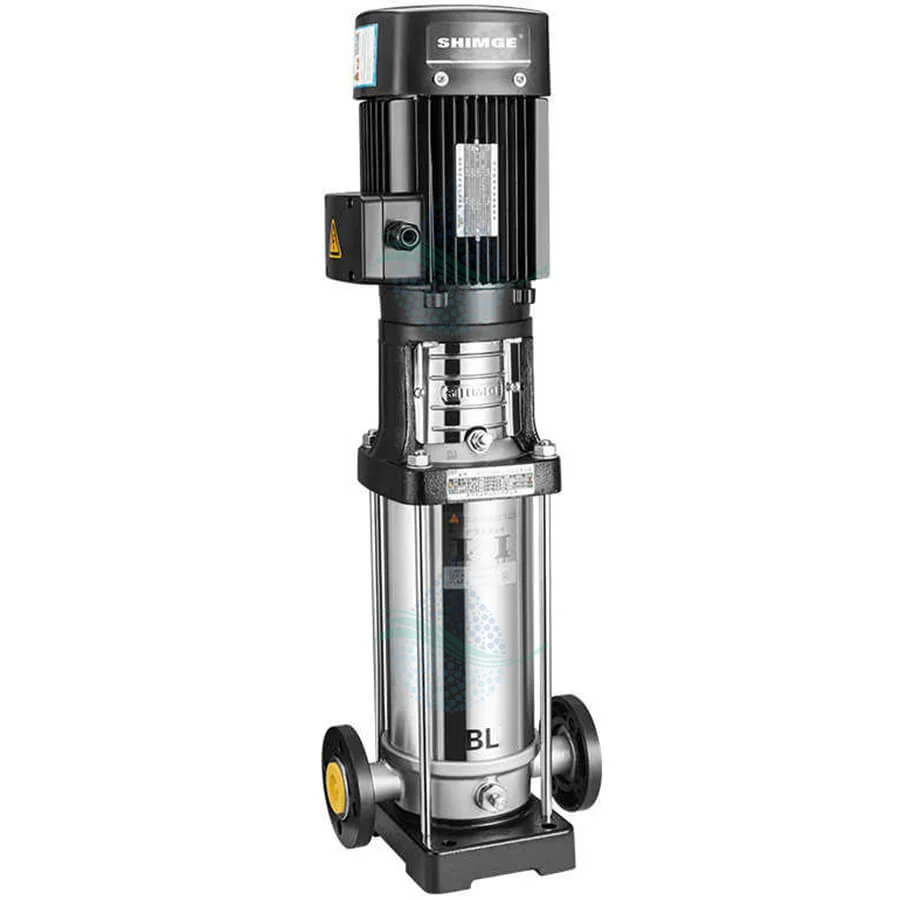 پمپ طبقاتی عمودی شیمجه مدل BL 8-10 - Shimge Vertical Multi-Stage Centrifugal Pump BL 8-10