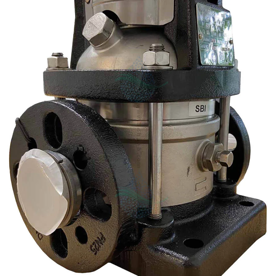 پمپ طبقاتی عمودی STAIRS مدل SBI 10-6 - Stairs Vertical Multistage Centrifugal Pump SBI 10-6