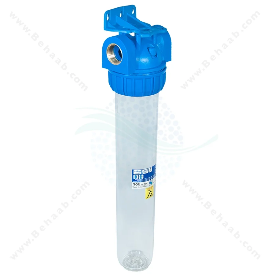 هوزینگ 20 اینچ ورودی 1/4-1 اینچ سوفیلتر - Water Filter Housing 20 inch with 1-1/4 inch input soufilter