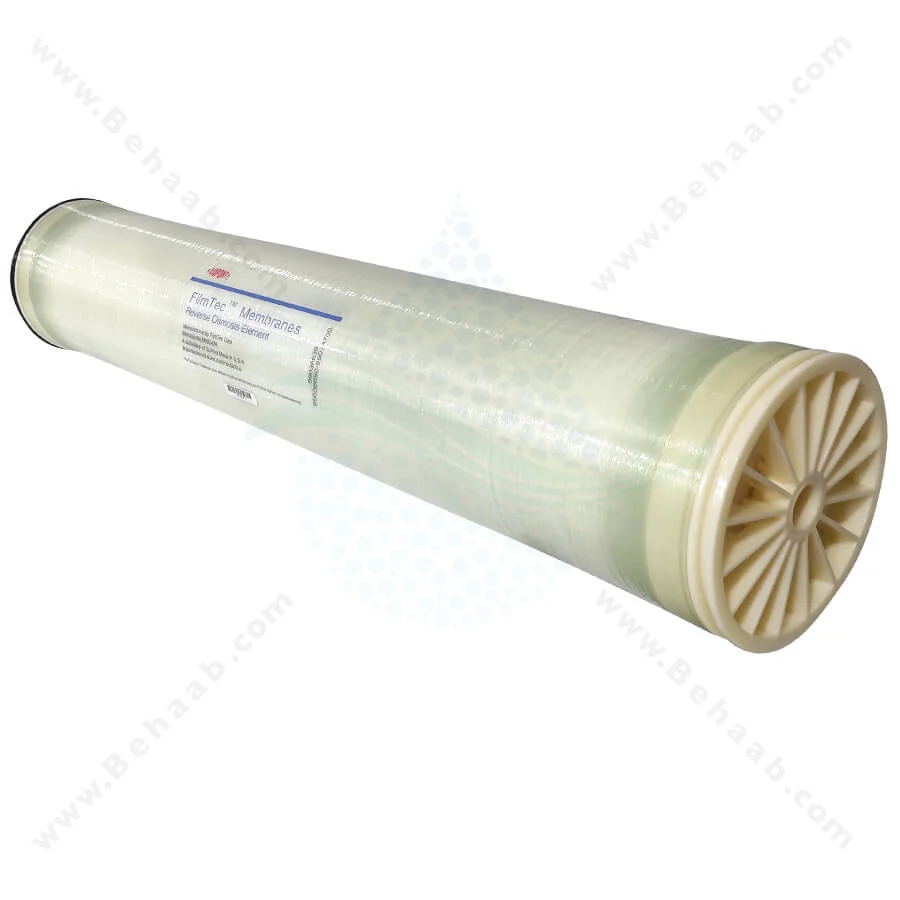 فیلتر ممبران 8 اینچ فیلمتک (FILMTEC) مدل Fortilife XC-N - 8inch Filmtec Fortilife XC-N Industrial RO Membrane